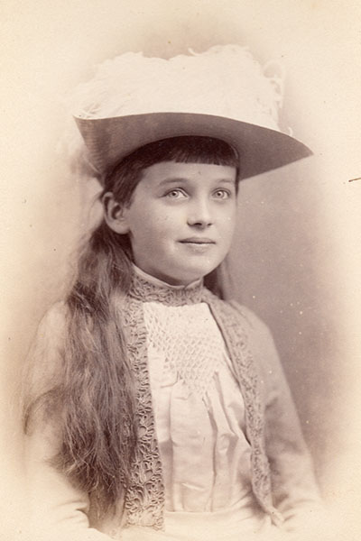 2018.9.4.9: Isabel Salt as a young girl