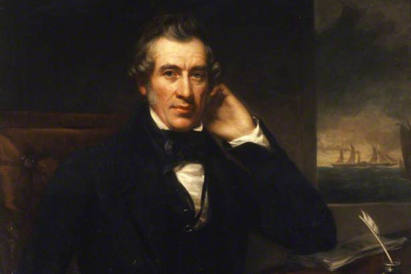 Portrait of William Fairbairn. Courtesy of Royal Society, via Wikimedia Commons