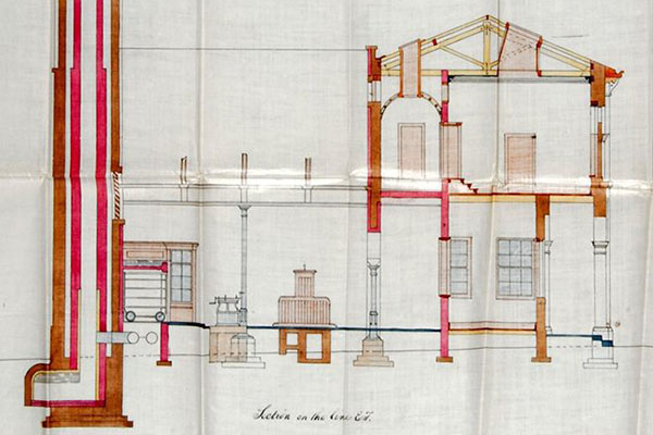 C3b-046.2: Drawings for the Bath and Wash house