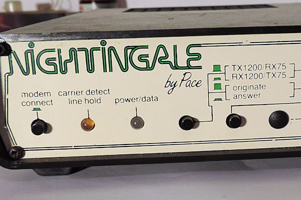 PACE Nightingale modem. Image credit: CPCWiki, user Spookspring