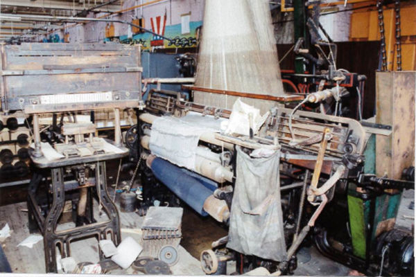 Space at Salts Mill before being cleared. Image credit: Rob Fleming