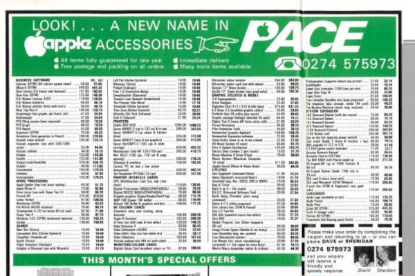 PACE advert in Windfall magazine October 1982