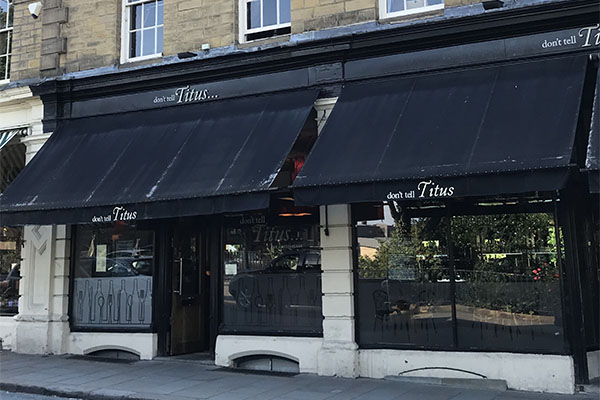 Don't Tell Titus, Saltaire bar in 2019