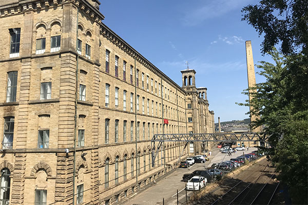 South view of Salts Mill, 2019