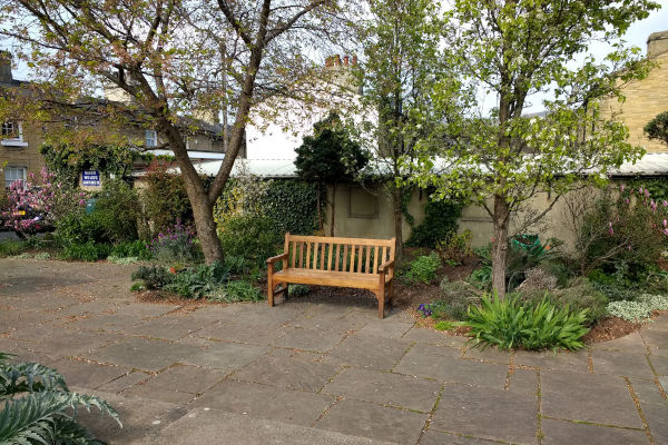 Wash House garden on Caroline Street