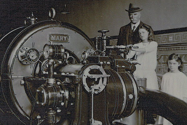 H2-081a: Naming of new generator Mary after Sir James Roberts' granddaughter, 1915