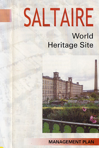 C3a-011g: Saltaire World Heritage Site Management Plan leaflet