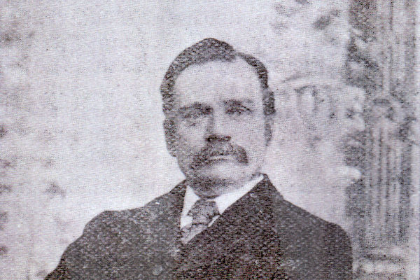 PAR76: George Morrell in 1902 as President of the Shipley Temperance Society