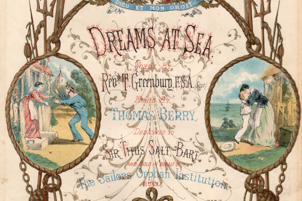 A1-055a: Dreams at Sea song sheet