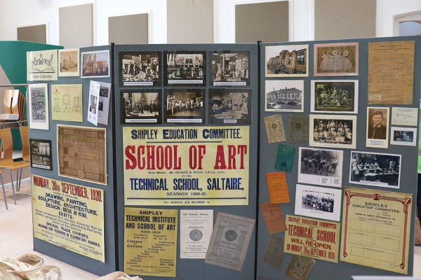 Displays inside the Salt Building