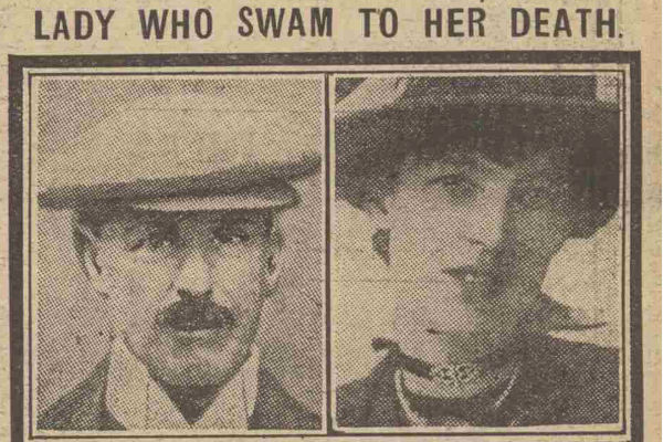 Photographs of Lady Mabel Webster and her husband Sir Augustus. Sunday Pictorial 17 June 1917