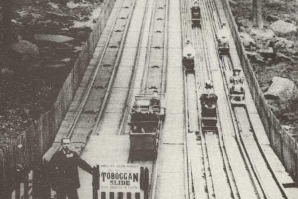 D3-002: Toboggan slide on Shipley Glen 